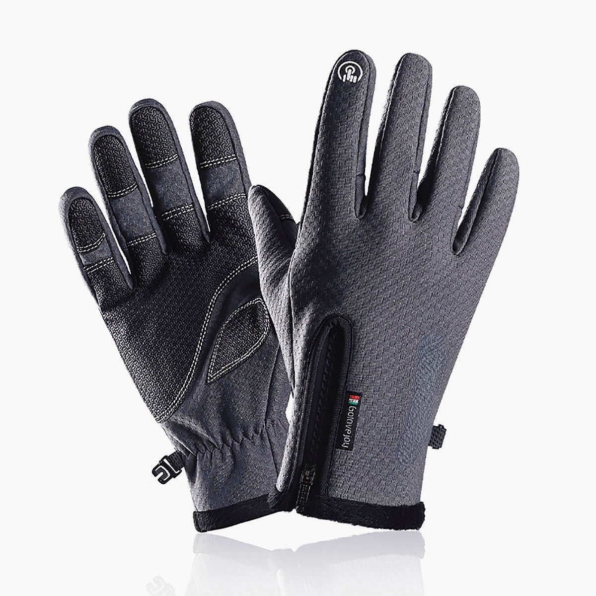 Winter-Handschuhe mit Touchscreen, warm, winddicht, rutschfest, Thermo-Handschuhe für Damen und Herren, ideal zum Reiten, Skifahren, Sport