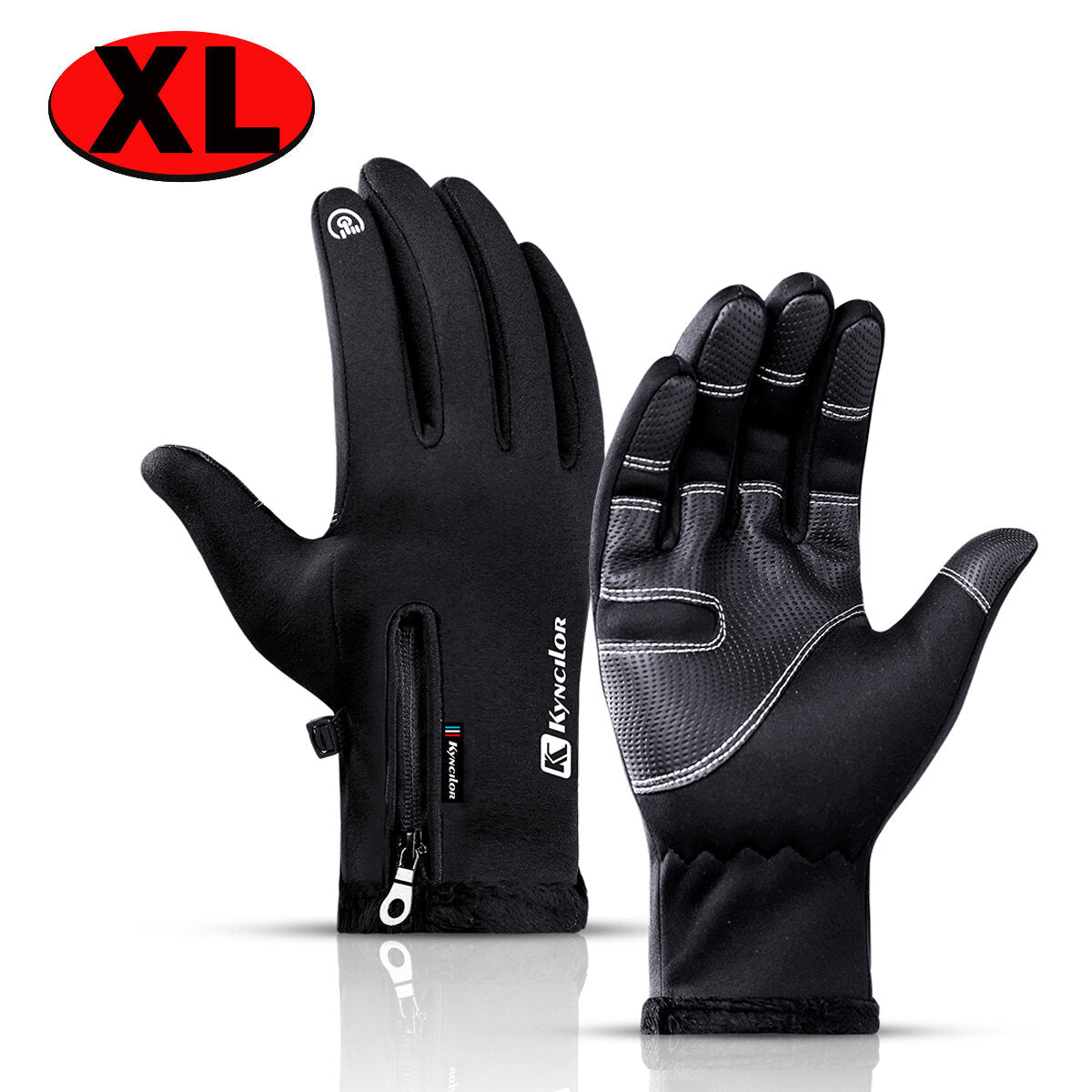 Winter Warm Windproof Waterproof Touch Screen Gloves for Skiing, Riding, Biking, and Motorcycling