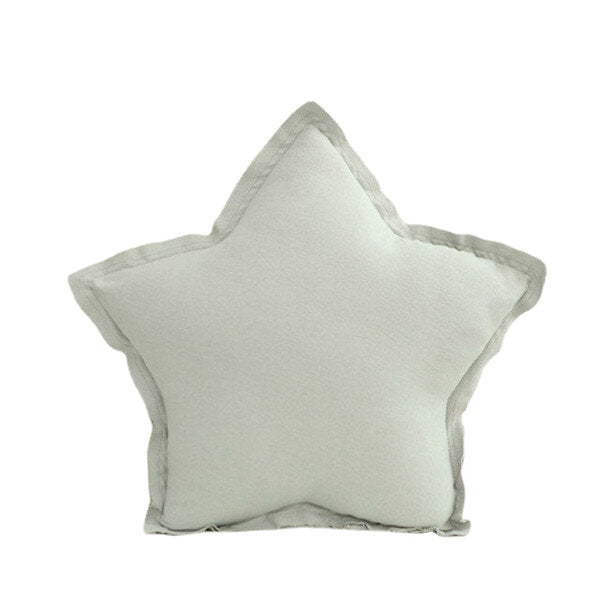 Creative Star Heart Shape Throw Pillow - Cotton Cloth Cushion for Sofa, Bed, Car, Office, Home Decor