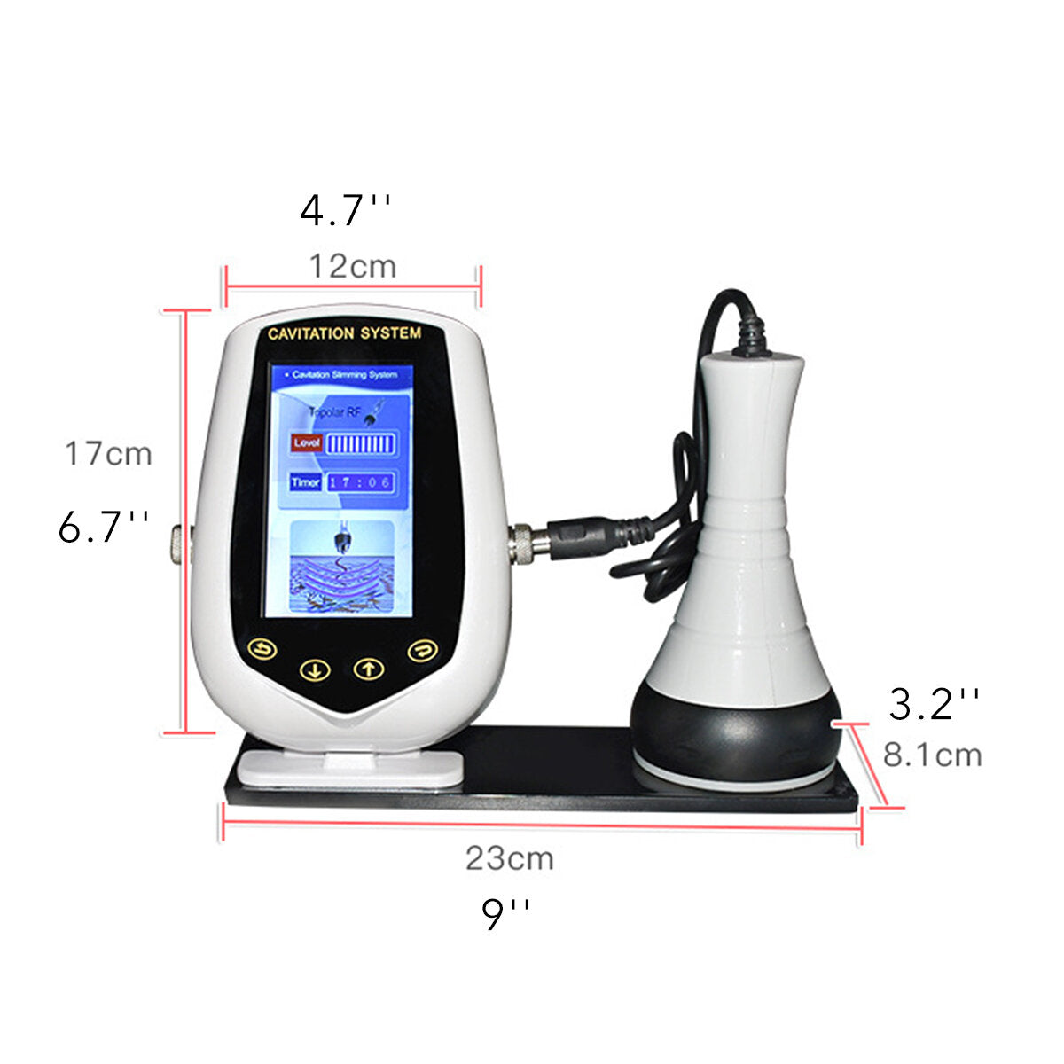 Laser RF 40K Cavitation Lipo Slimming Ultrasonic Liposuction Machine for Spa Body Shaping