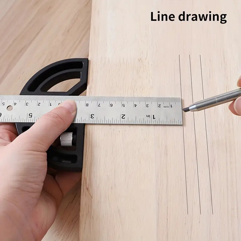 Protractor Angle Gauge: Essential Woodworking & Carpenter Measuring Tool