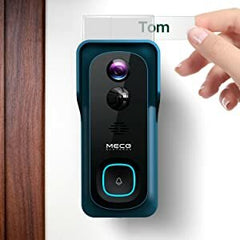 1080P Wireless Video Doorbell Camera with Free Chime, WiFi, Night Vision, IP65 Waterproof