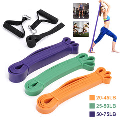 Heavy Duty Fitness Resistance Bands for Strength Training, Yoga, and Sports