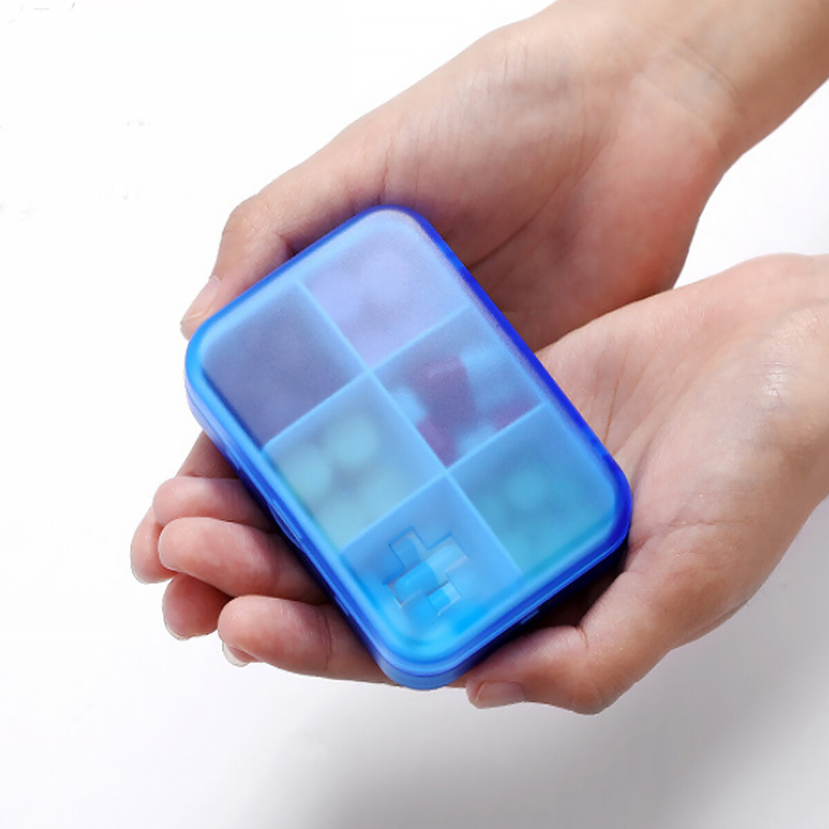 Weekly Pill Organizer Box - Tablet Holder & Drug Container for Home & Travel