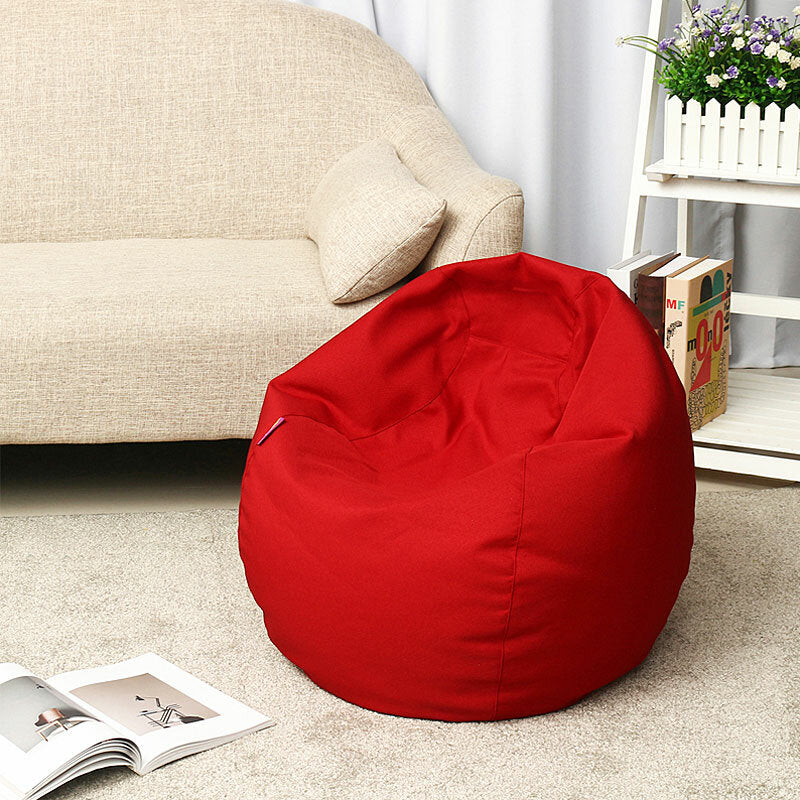 Modern Soft Bean Bag Chair Cover - Indoor Lazy Lounger for Kids & Adults, Couch Sofa Replacement