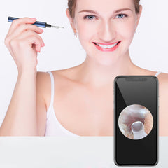 3MP HD WiFi Wireless Ear Pick with LED Lights, Sensitive Sensor, Non-Inductive Temp Control, Ear Endoscope Cleaner