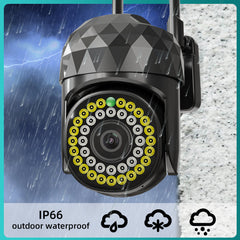 HD 2MP WiFi IP Camera, Waterproof, Infrared, Full Color Night Vision, Security Camera with 39 Lights