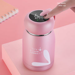 320ml Stainless Steel Thermos Water Bottle with Smart Temperature Display - Vacuum Flask Mug