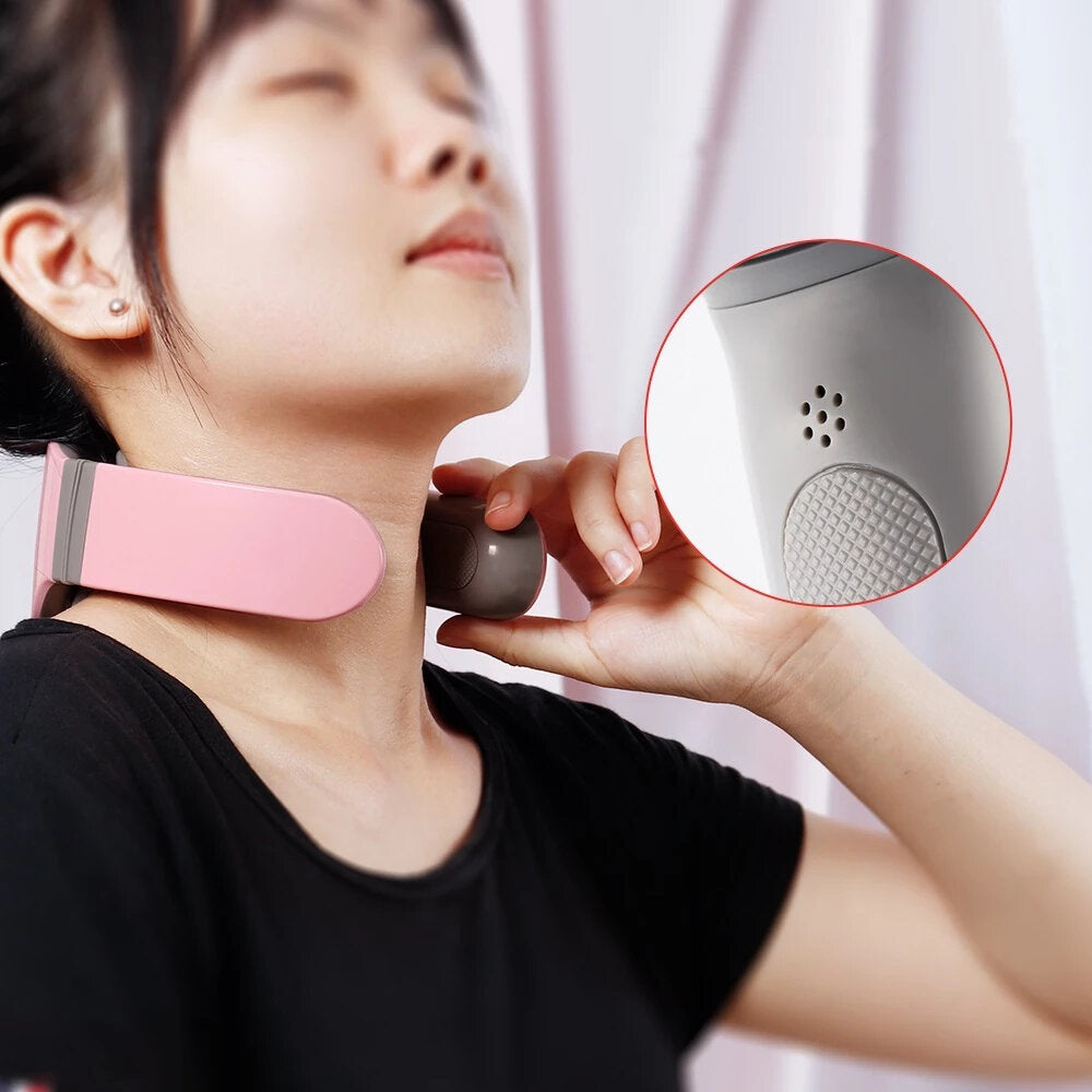 6-Head Electric Neck Massager - 5D Cervical Massage with Heating & Vibration for Pain Relief