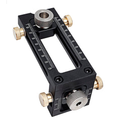 Cabinet Hardware Drill Jig - 6/8/10/12mm Hole Punch Locator for Furniture and Baby Cribs