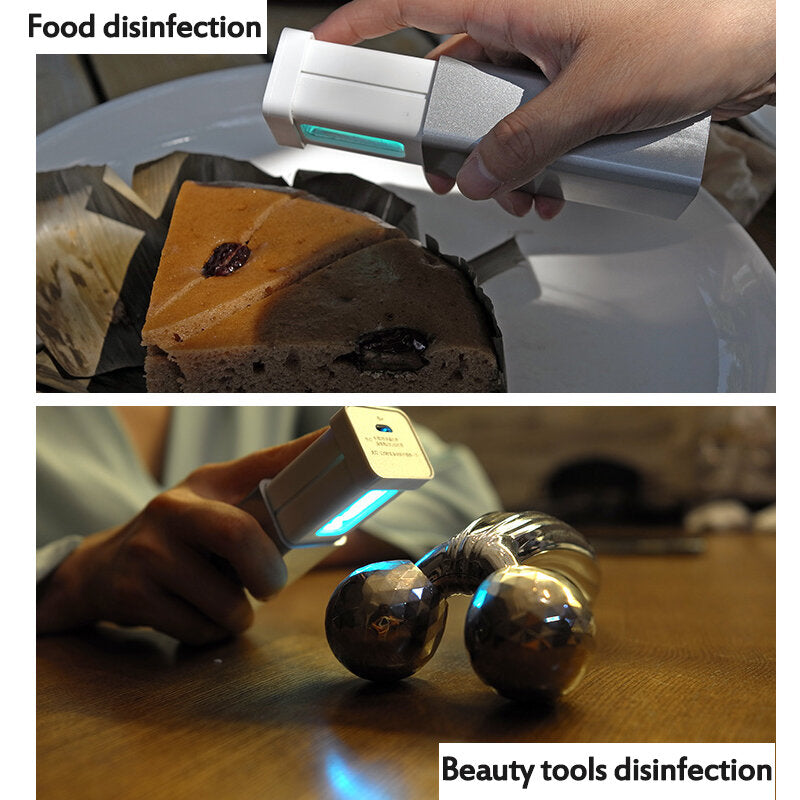 Ultra-Portable Handheld UV Disinfection Lamp - Ultraviolet Sterilizer for Germ-Free Surfaces