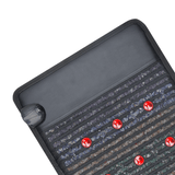 A800 Infrared BIO Pemf Cushion Heating Photon Red Light Amethyst Therapy Mat Tourmaline Massage Jade Mattress