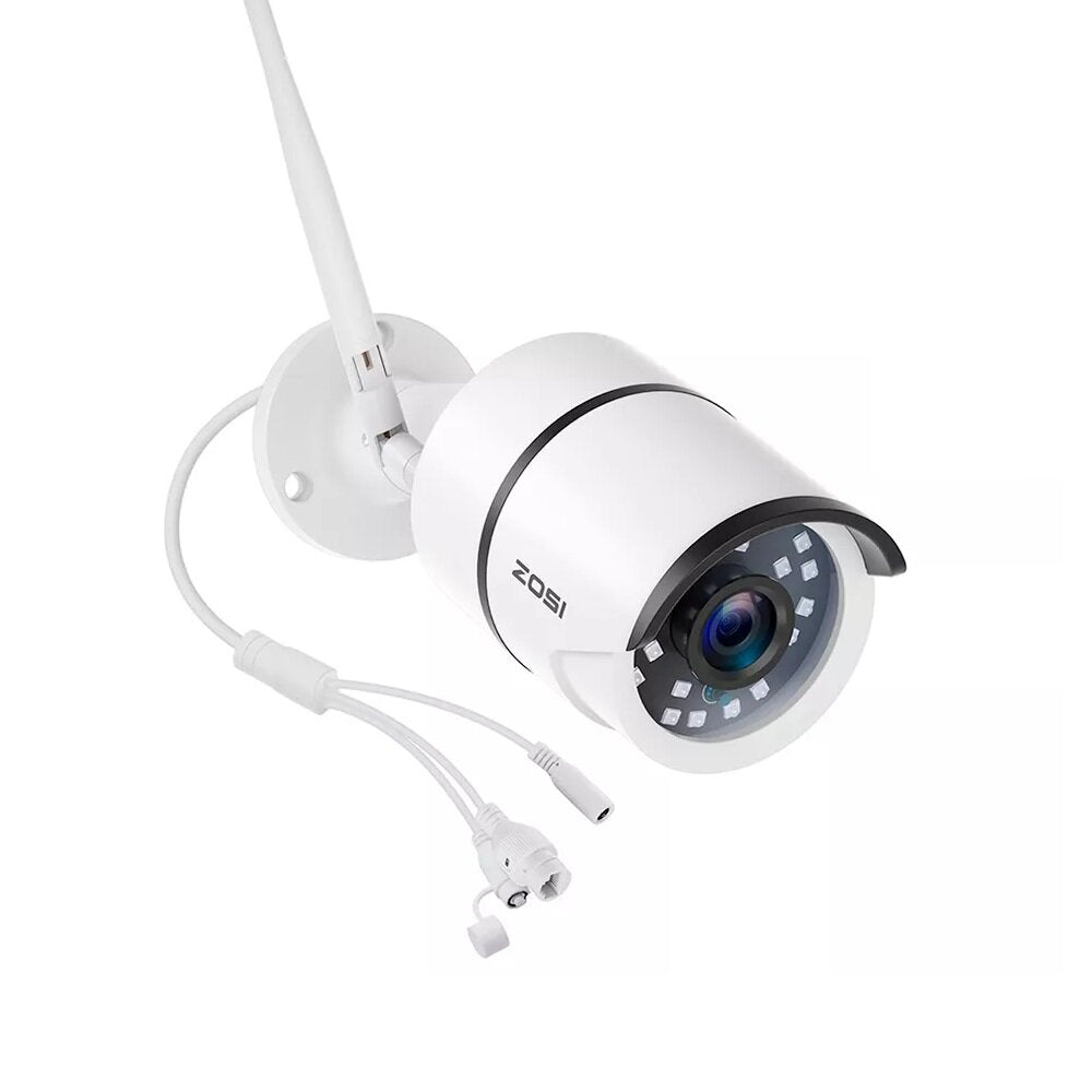 2MP HD 1080P WiFi IP Camera Outdoor Waterproof IP67, 2-Way Audio, AI Human Detection, Night Vision Security Surveillance