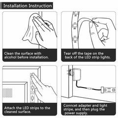 10M UV LED String Light - 33ft Flexible Purple Black Light, 60 LEDs per Meter