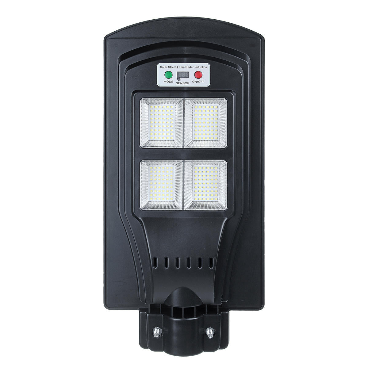 108/216/324 LED Solar Street Light with PIR Motion Sensor and Remote Control