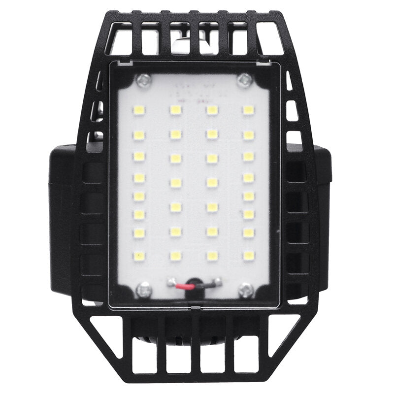 Faltbare LED-Garagenleuchte E26/E27 64/96LED für Werkstatt, Supermarkt, Fitnessstudiolampe
