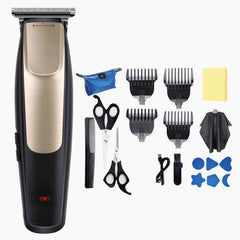 18Pcs USB Rechargeable Hair Clipper & Electric Shaver Set