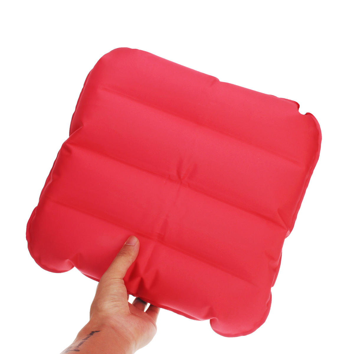 Portable Inflatable Anti-Decubitus Cushion for Home, Seat, and Car - Square Mat