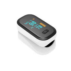 Portable Finger-Clamp Pulse Oximeter - Blood Oxygen Saturation & Heart Rate Monitor