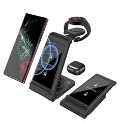 3-in-1-Wireless-Ladeständer für Samsung S23 Ultra/S22/Note, Galaxy Watch und Buds