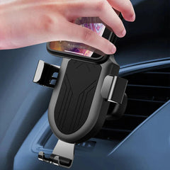 5W Qi Wireless Car Charger with Gravity Lock Air Vent Holder for iPhone & Mobile Phones