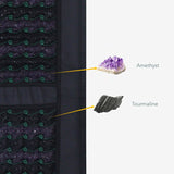 7HW Lumen Lite - Amethyst & Tourmaline PEMF Infrared Heating Pad for Pain Relief, Recovery & Relaxation