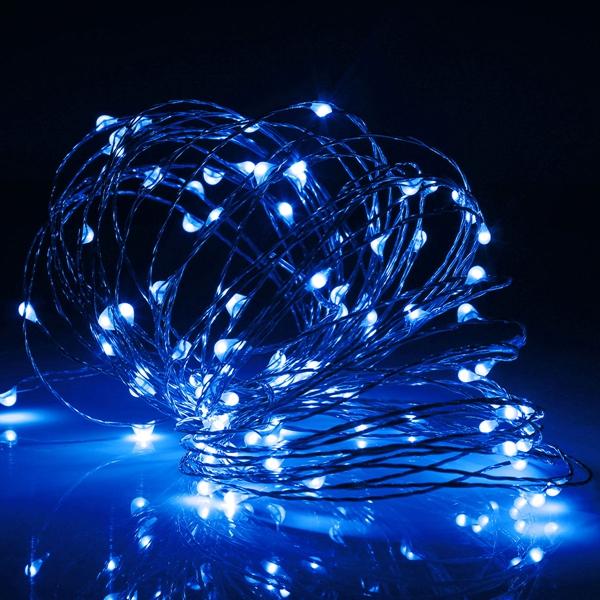 10M 100 LED USB Copper Wire Fairy Lights for Christmas Party Decor