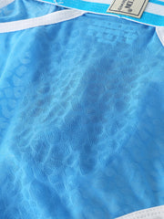 Atmungsaktiver Mesh-Slip für Herren mit mittlerer Taille – dünnes, transparentes, ausgehöhltes Design