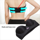 Electric Breast Massage Bra with Infrared Heating, Chest Enlargement Stimulator, Enhances Circulation & Relieves Pain