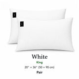 7HealthWell | EarthSc™ Grounding Pillowcase (Gray/White) - For Restful Sleep & Everyday Calm