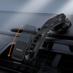 Universal Magnetic Car Phone Holder Mount for Samsung Galaxy S21, POCO M3 - Secure and Convenient