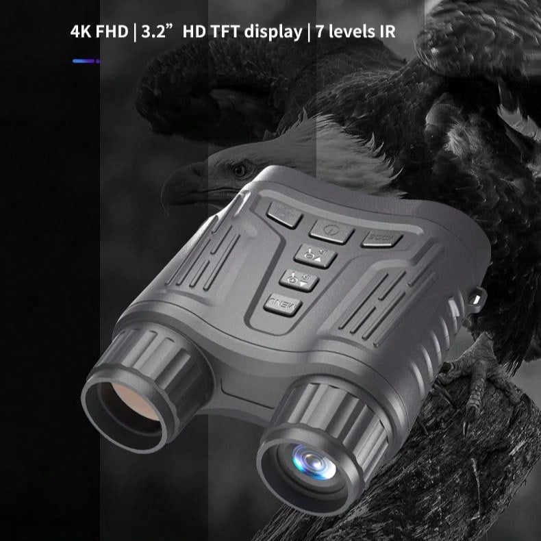 Digital Night Vision Binoculars with Infrared, 32GB Memory Card & Rechargeable Battery