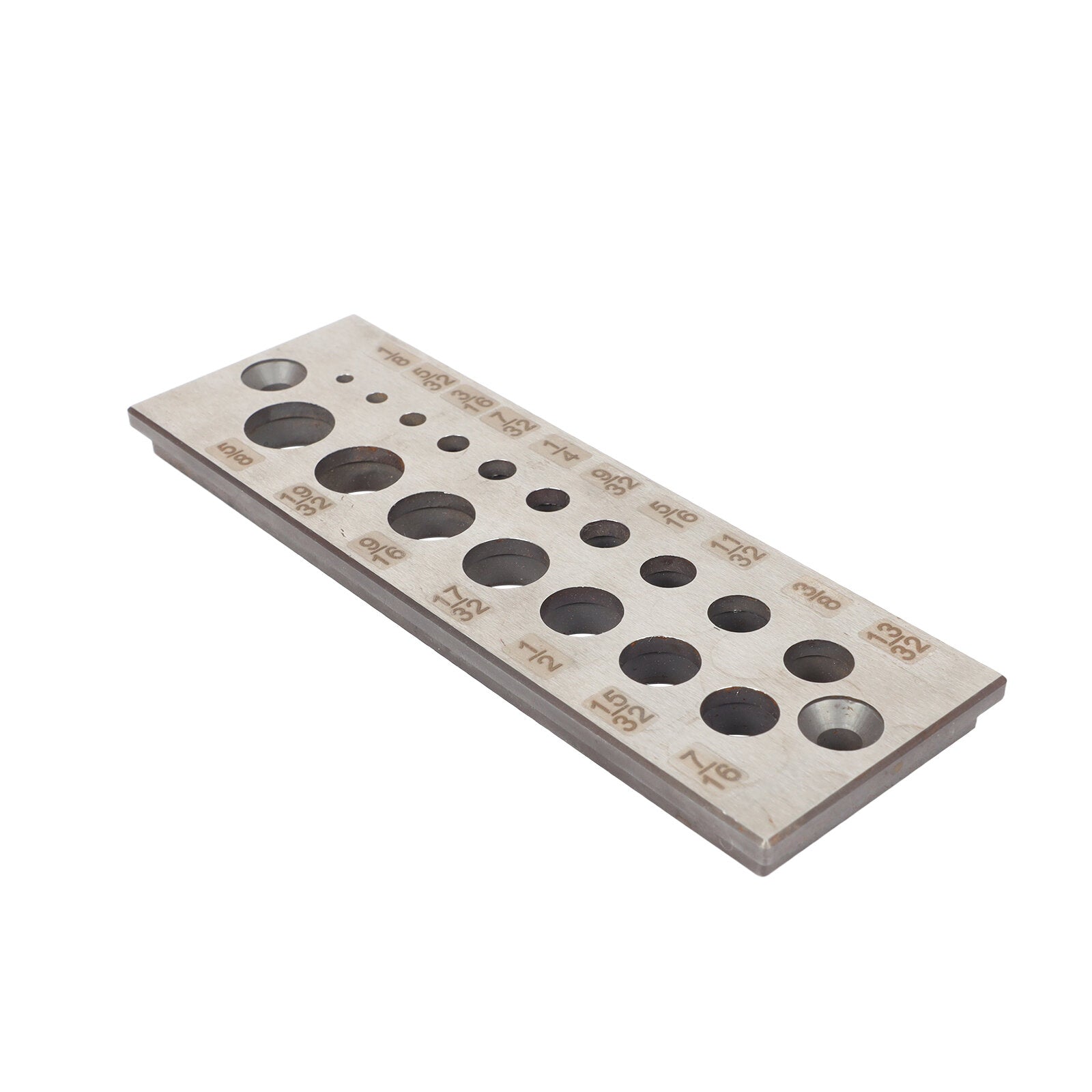 Steel Dowel Plate Maker 17 Holes Wood Dowel Rod Maker Metric Imperial Dowel Plate