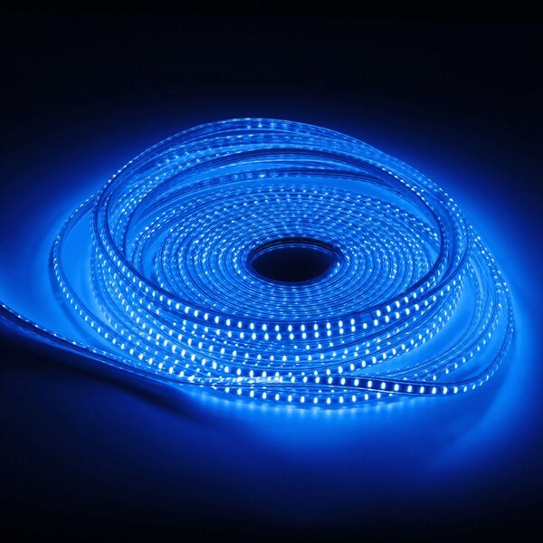 15M Waterproof SMD3014 LED Rope Light - Indoor/Outdoor Party, Home, Christmas Decoration, 220V