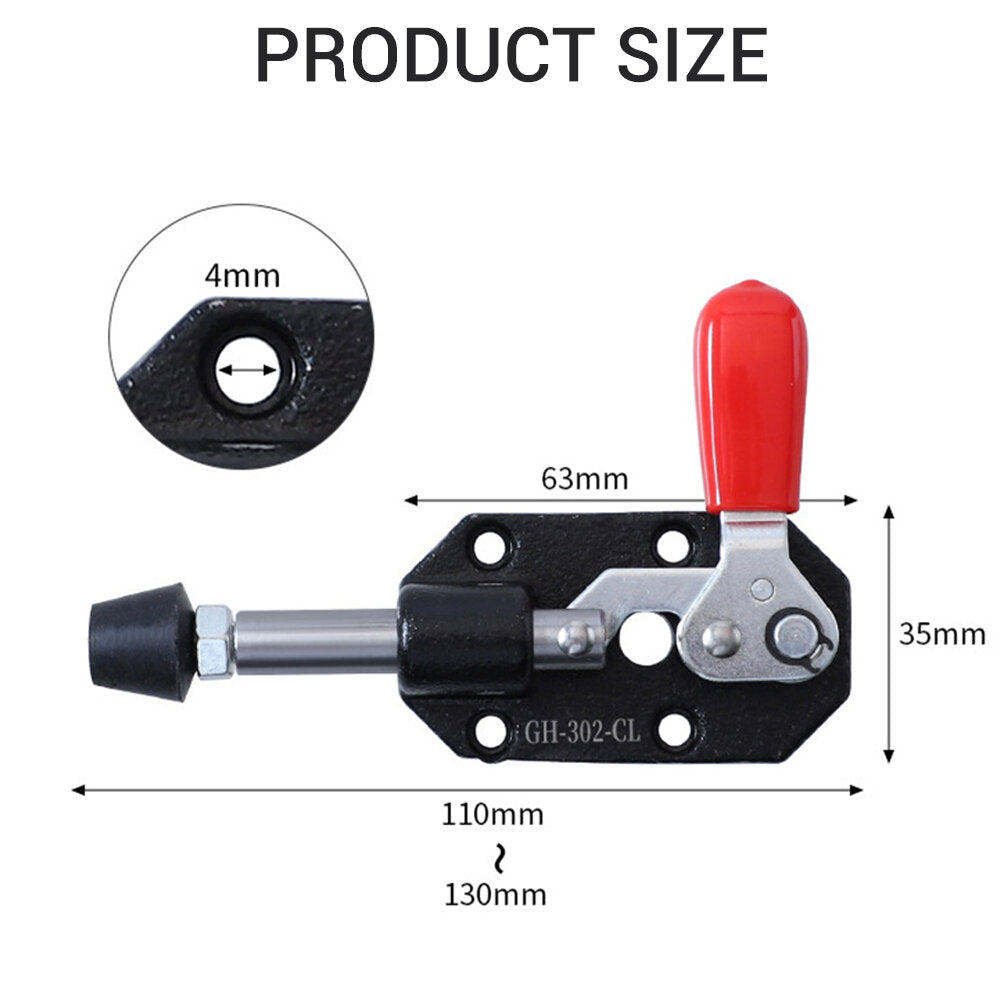 Schnellspanner - 82 kg Haltekraft, 20 mm Hub, langlebig und effizient