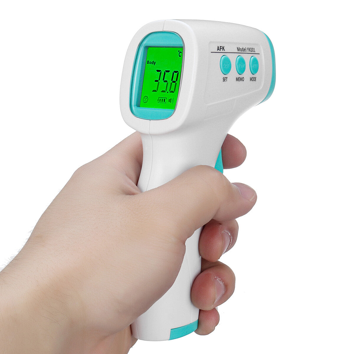 Berührungsloses digitales LCD-Infrarot-Thermometer für Stirn und Körper für Erwachsene und Babys