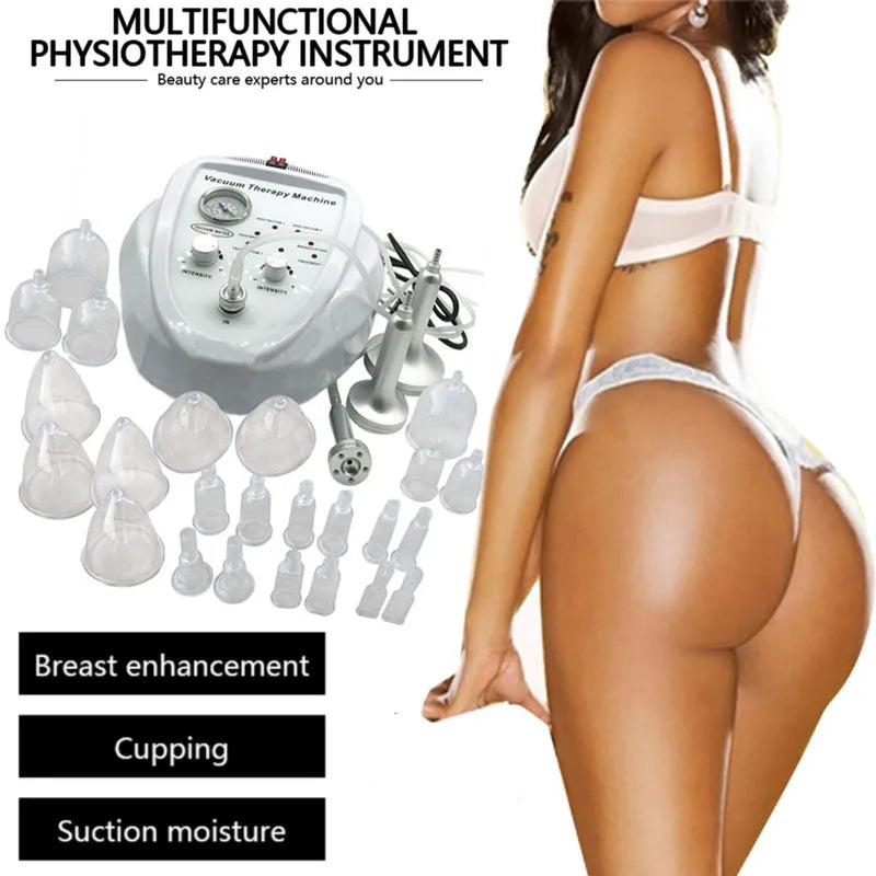 Breast & Buttock Lift Machine, Chest Care & Body Shaping Vacuum Beauty Equipment