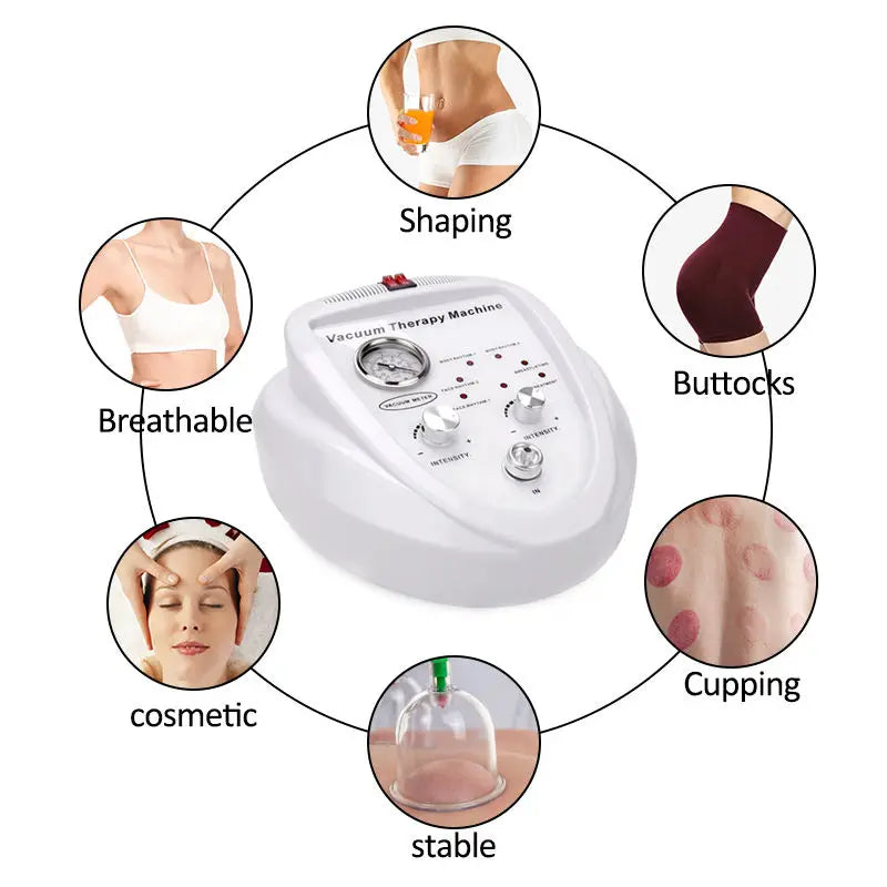 Breast & Buttock Lift Machine, Chest Care & Body Shaping Vacuum Beauty Equipment