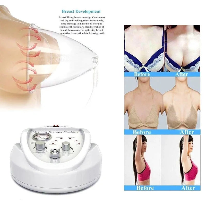 Breast & Buttock Lift Machine, Chest Care & Body Shaping Vacuum Beauty Equipment