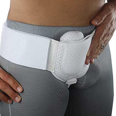 Inguinal Hernia Belt for Men & Women - Adjustable Support Truss with Removable Compression Pad