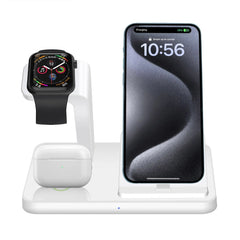 3-in-1 Wireless Charger Dock for iPhone 15, Apple Watch, and AirPods Pro 2