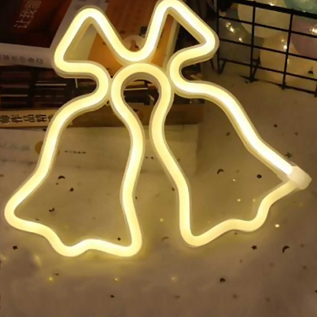 Battery & USB Neon Light Sign LED Lamp - Night Light Art Wall Decor for Warm Party & Christmas Decoration