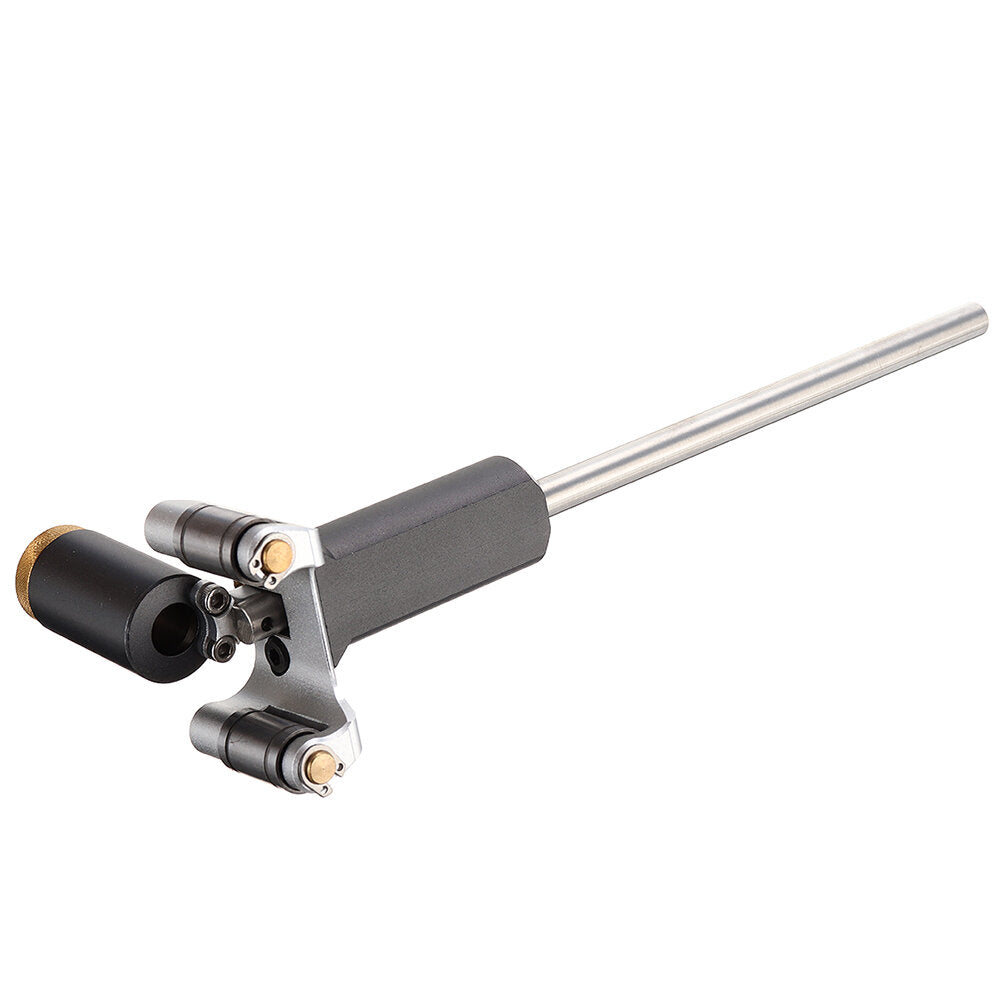2-in-1 Woodworking Scriber Tool for Straight Lines & Arcs with Pencil