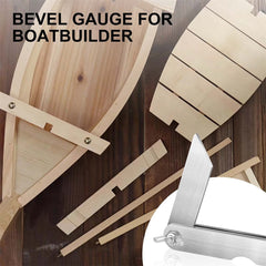 4-Inch Sliding T-Bevel Gauge Protractor | Adjustable Angle Finder for Woodworking