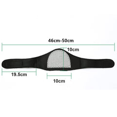 Neck Support Massager with Tourmaline Self-Heating Belt for Pain Relief and Protection