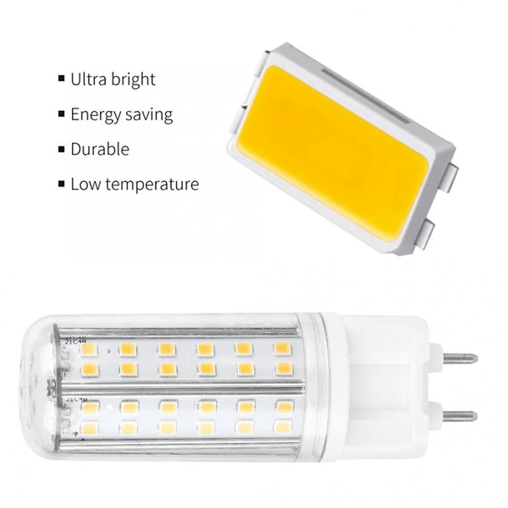 10W Warm White/Pure White 84LED Corn Light Bulb for Indoor Home Chandelier Ceiling Lamp