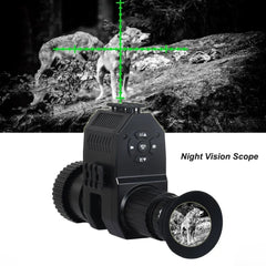 Digital Laser Infrared Night Vision Monocular 100-400M 1080P 2MP Photo & Video Recording