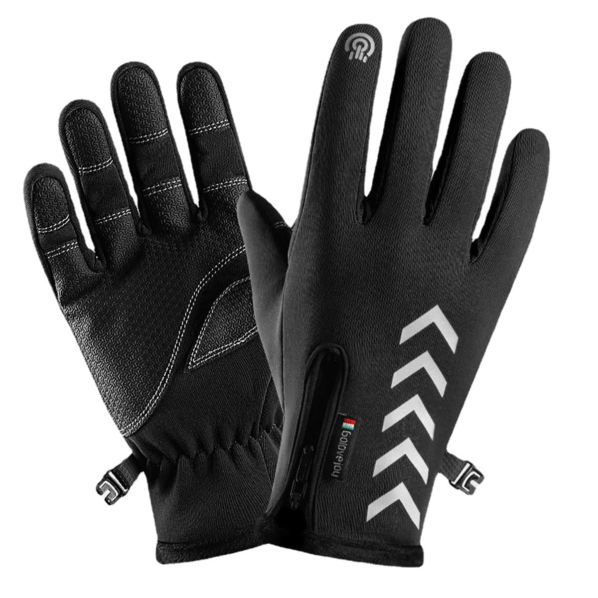 Windproof Thermal Touchscreen Skiing Gloves - Anti-Slip, Breathable, Warm Wind-Stopper Gloves