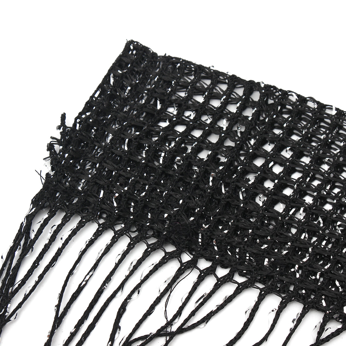 Beaded String Door Curtains - Crystal Tassel Fringe Room Divider & Window Panel