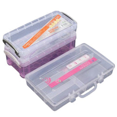 Kunststoff Kosmetik Nail Art Pille Lagerung Organizer Fall Box